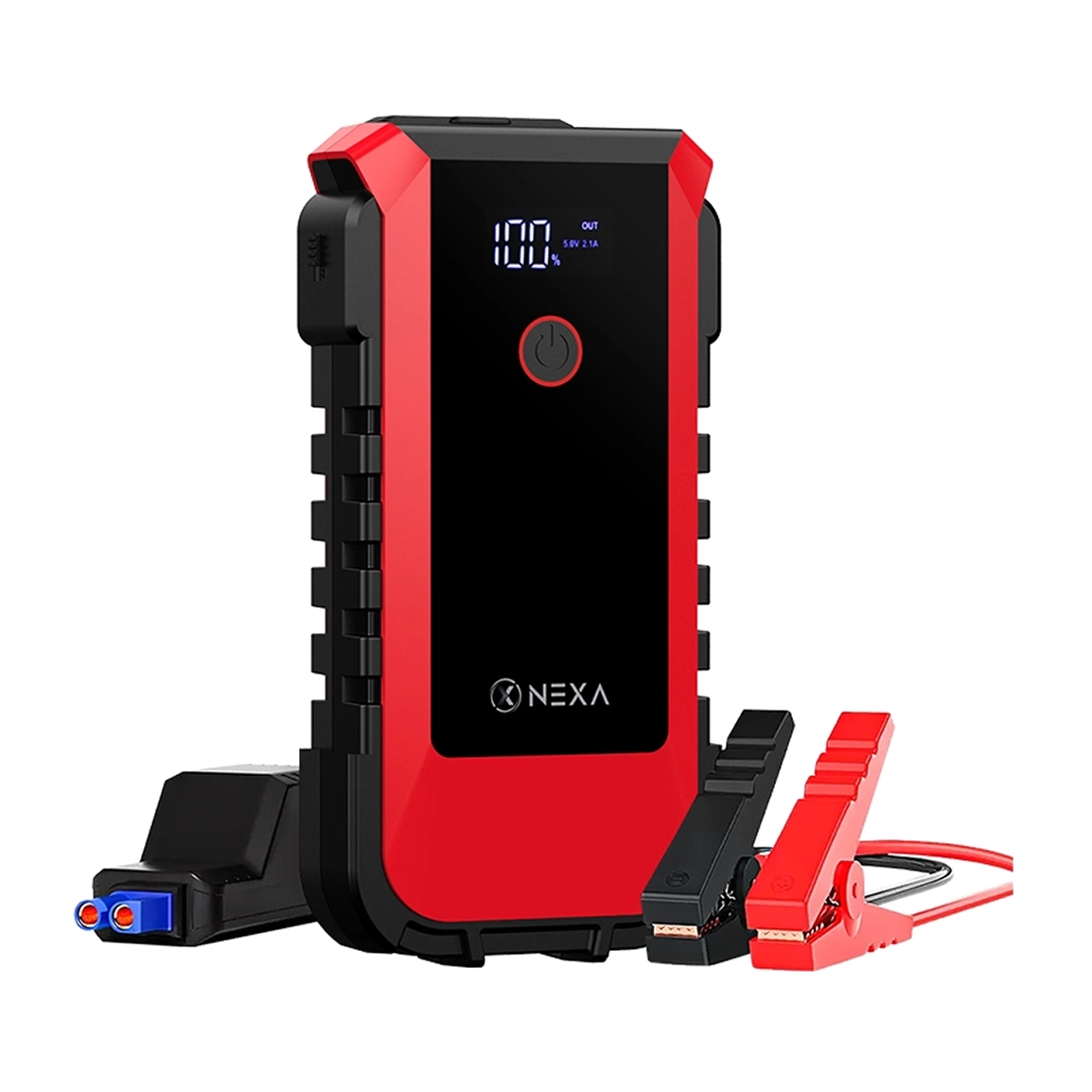 پاوربانک و جامپ استارتر نکسا مدل PX100 ظرفیت 10000 میلی‌ آمپر ساعت